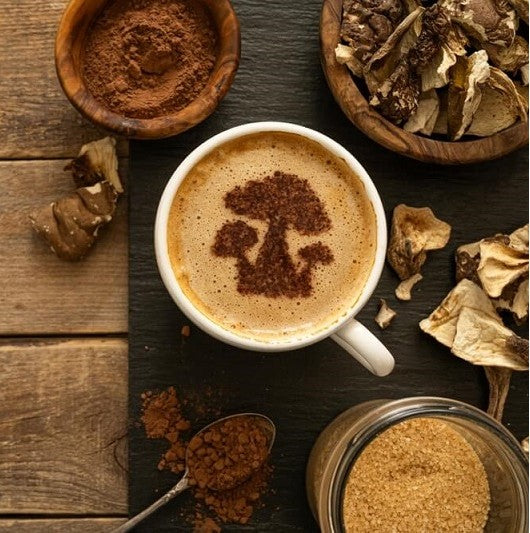 Mushroom Latte coffee
