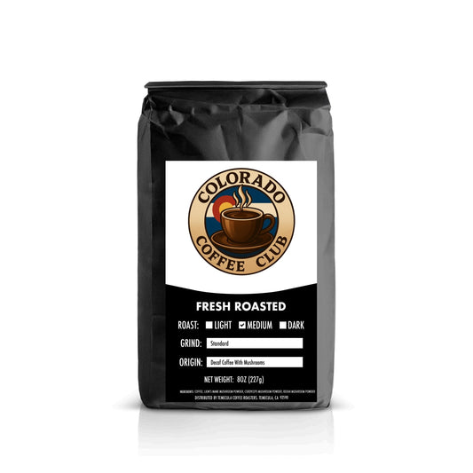 Decaf Coffee With Mushrooms - Medium Roast